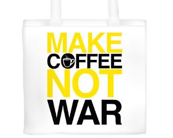 Plátěná nákupní taška MAKE COFFEE
