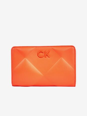 Calvin Klein Re-Lock Quilt Bifold Wallet Peněženka Oranžová