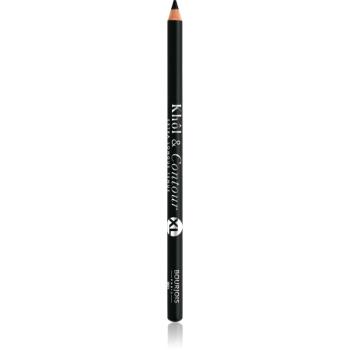 Bourjois Khôl & Contour XL dlouhotrvající tužka na oči odstín 001 Noir-issime 1,65 g