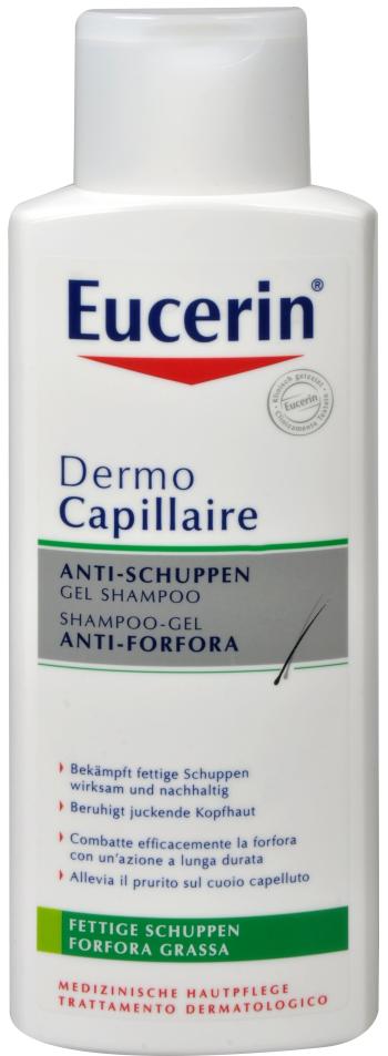 Eucerin Gelový šampon proti mastným lupům DermoCapillaire 250 ml