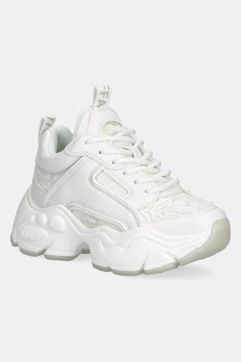 Topánky Buffalo Binary Bloom dámske, biela farba, 1636376-WHT