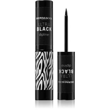 Dermacol Black Sensation Ultra Black tekuté oční linky odstín Black 2.8 ml