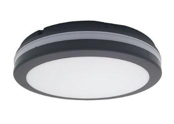 Solight Černé LED stropní/nástěnné svítidlo 18-26W IP65 CCT WO820