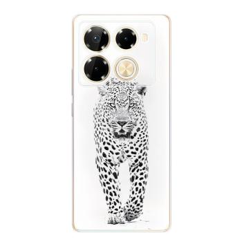 Odolné silikonové pouzdro iSaprio - White Jaguar - Infinix Note 40 PRO / Note 40 PRO+ 5G