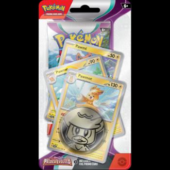 Pokémon TCG: SV02 Paldea Evolved - Premium Checklane Blister - Arboliva and Smoliv