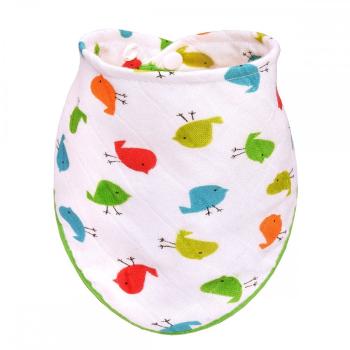 Előke T-tomi Bambusz BIO vállpántos, madarak