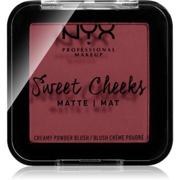 NYX Professional Makeup Sweet Cheeks  Blush Matte tvářenka odstín BANG BANG 5 g