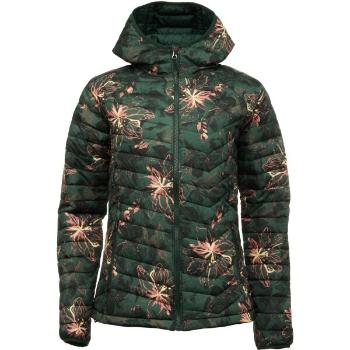 Columbia POWDER LITE HOODED JACKET Dámská bunda, tmavě zelená, velikost