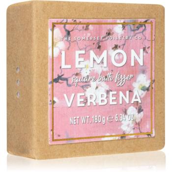 The Somerset Toiletry Co. Square Bath Fizzer šumivé tablety do koupele Lemon & Verbena 180 g