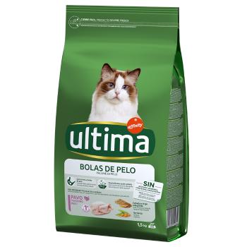 4,5kg Ultima Cat Hairball pulyka száraz macskatáp