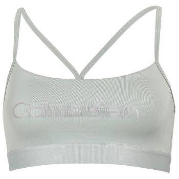 Calvin Klein LOW SUPPORT SPORTS BRA Dámská sportovní podprsenka, světle modrá, velikost