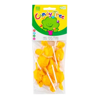 CANDY TREE Lízátka s příchutí citronu 7x10 g BIO