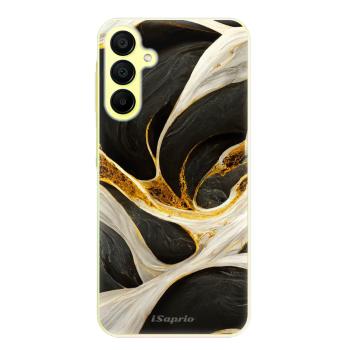 Odolné silikonové pouzdro iSaprio - Black and Gold - Samsung Galaxy A15 / A15 5G