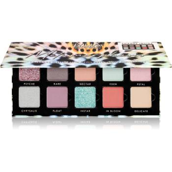 MUA Makeup Academy Metamorphosis paleta očních stínů 10 barev 11 g