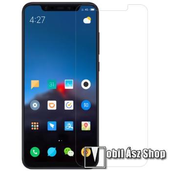 Előlap védő karcálló edzett üveg - 0,3 mm vékony, 9H, Arc Edge, A képernyő sík részét védi - Xiaomi Mi 8 / Xiaomi Mi 8 Explorer / Xiaomi Mi 8 Pro