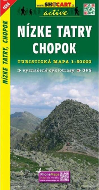 Nízké Tatry, Chopok 1:50 000