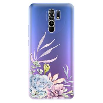 Odolné silikonové pouzdro iSaprio - Succulent 01 - Xiaomi Redmi 9