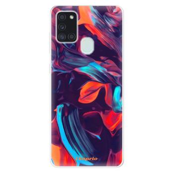 Odolné silikonové pouzdro iSaprio - Color Marble 19 - Samsung Galaxy A21s