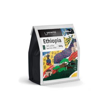 Penerini Ethiopia Yirgacheffe Halo Beriti 100% arabika zrnková káva 300 g