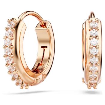 Swarovski Růžovozlaté kruhy se zirkony Matrix 5690669