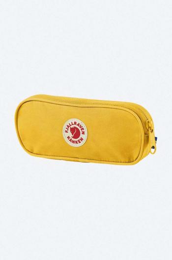 Penál Fjallraven Kanken žlutá barva