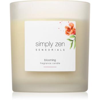 Simply Zen Sensorials Blooming Fragrance Candle vonná svíčka 120 g