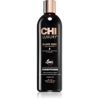 CHI Luxury Black Seed Oil Moisture Replenish Conditioner hydratační kondicionér pro snadné rozčesání vlasů 355 ml