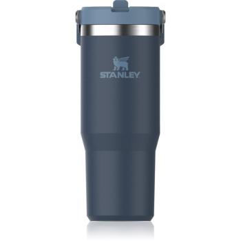 Stanley IceFlow™ Flip Straw Tumbler nerezová láhev na vodu Navy 890 ml