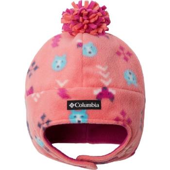 Columbia YOUTH FROSTY TRAIL II EARFLAP BEANIE Dětská zimní čepice, růžová, velikost