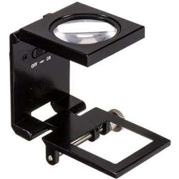 Konus lupa 55×50 mm Linen Tester 6x s LED (3056)