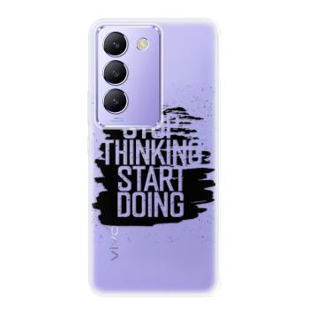 Odolné silikonové pouzdro iSaprio - Start Doing - black - Vivo V40 SE 4G/5G