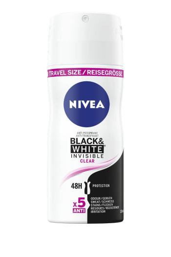 Nivea Antiperspirant ve spreji Invisible Black & White Clear (Antiperspirant) 100 ml