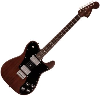 Fender MIJ Telecaster Deluxe Mahogany RW Mahogany Stain Elektrická kytara