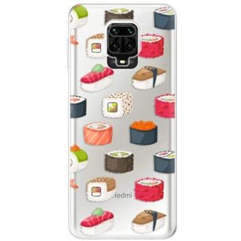 iSaprio Sushi Pattern pro Xiaomi Redmi Note 9 Pro (supat-TPU3-XiNote9p)