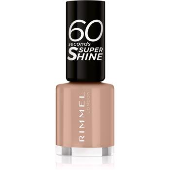 Rimmel 60 Seconds Super Shine lak na nehty odstín 708 Kiss In The Nude 8 ml