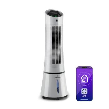 Klarstein Skyscraper Ice Smart, 4 v 1, ochlazovač vzduchu a ventilátor, WiFi, 210 m³/h, dálkové ovládání