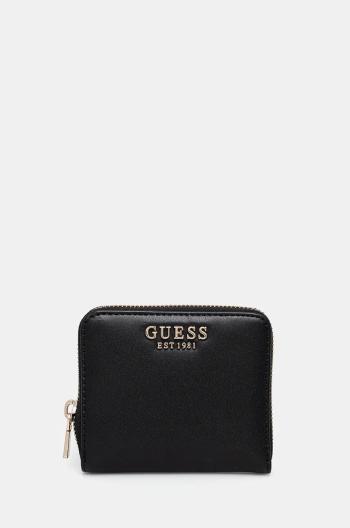 Peněženka Guess LAUREL černá barva, SWVC85 00137
