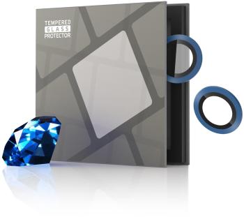 Kamera védő fólia Tempered Glass Protector zafír iPhone 13 mini / iPhone 13 készülék kamerájához, 0,3 karát, kék