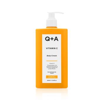 Q+A Tělový krém s vitamínem C (Body Cream) 250 ml