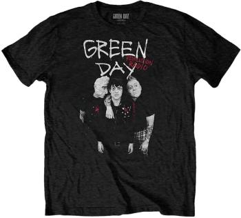 Green Day Tričko Red Hot Unisex Black M