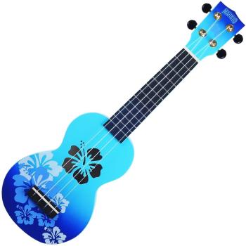 Mahalo Hibiscus Hibiscus Blue Burst Sopránové ukulele