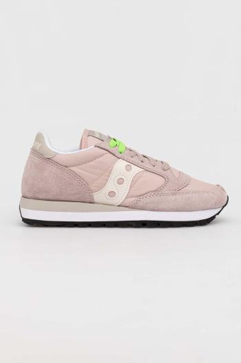 Sneakers boty Saucony JAZZ růžová barva