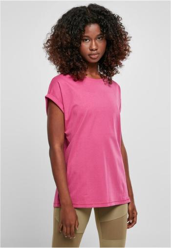 Urban Classics Ladies Extended Shoulder Tee brightviolet - 3XL