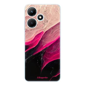 Odolné silikonové pouzdro iSaprio - Black and Pink - Infinix Hot 30i