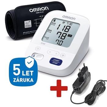 OMRON M3 Comfort intelli +ZDROJ (SET), 5let záruka (2197)