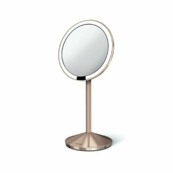 Simplehuman Kosmetické LED zrcátko Sensor Tru-lux, zvětšení 10 x, rose gold