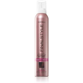 Montibello FINALESTYLE Color mousse barvicí pěna pro zvýraznění barvy vlasů Brunette - Marrone 320 ml