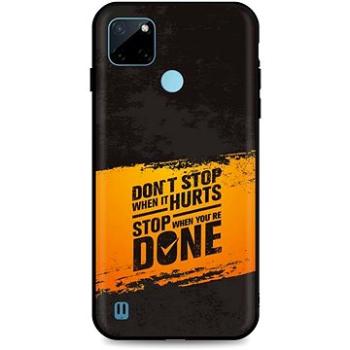 TopQ Kryt Realme C21Y silikon Don´t Stop 69726 (Sun-69726)