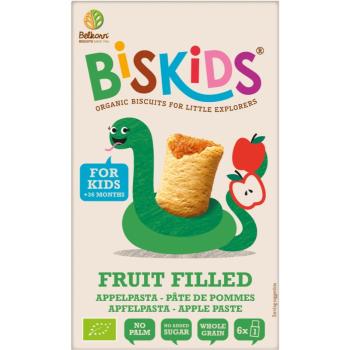 Belkorn Biskids Fruit Filled sušenky s jablečným pyré 150 g