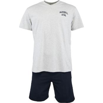 Russell Athletic SET TEE SHORT Pánský pyžamový set, šedá, velikost